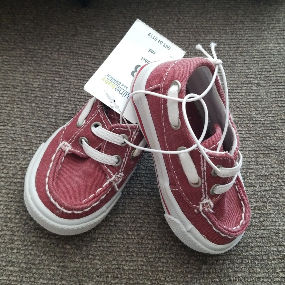 Genuine baby boat style shoe